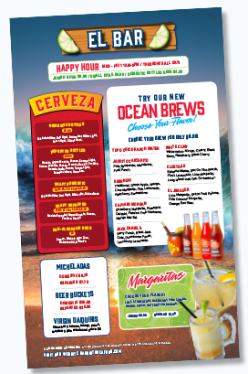 El Barquito Seafood & Tex-Mex Bar Menu